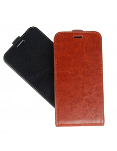 Etui vertical Nokia 5.1 Plus et Nokie X5 Crazy Horse Noir Etui vertical Nokia 5.1 Plus et Nokie X5 Crazy Horse Noir
