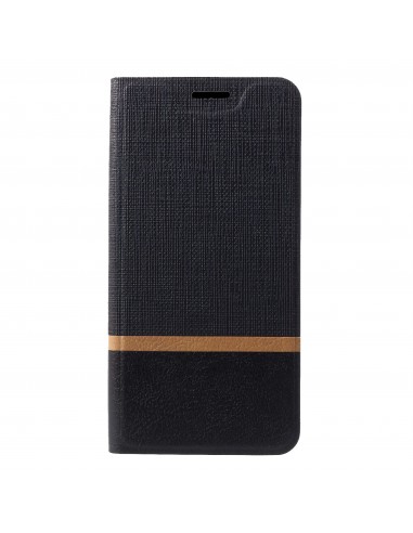 Etui portefeuille Nokia 7.1 avec rangement cartes Aspect tissus