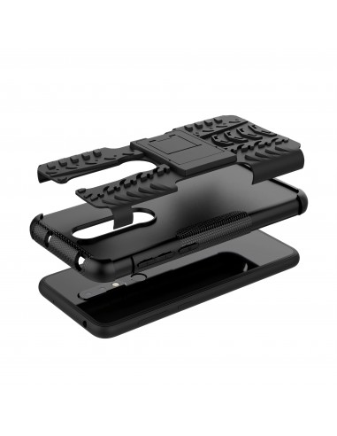 Coque silicone antichoc Nokia 6.1 Plus et Nokia X6 2108 avec support