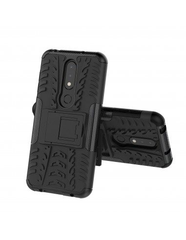 Coque silicone antichoc Nokia 6.1 Plus et Nokia X6 2108 avec support