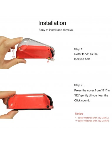 Coque transparente rigide Nintendo Switch