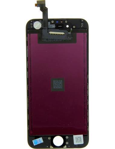 Ecran iPhone 6 blanc et noir Noir