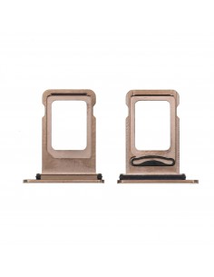 Tiroir carte SIM iPhone XS Max Or