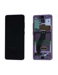 Ecran et châssis origine Galaxy S20 Rose