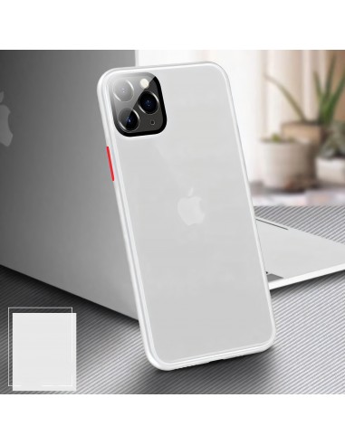 Coque aspect clear avec bords silicone antichocs iPhone XS Max Transparent