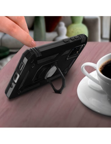 Coque antichoc Galaxy S20 Plus avec anneau magnétique XSSIVE Noir