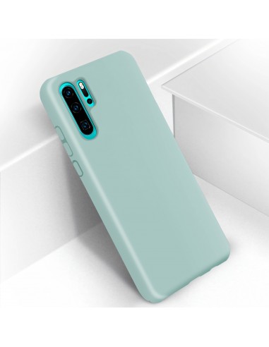 Coque silicone P30 Pro Semi rigide avec finition Cool Touch Vert