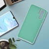 Coque silicone P30 Pro Semi rigide avec finition Cool Touch Vert