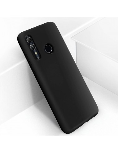 Coque silicone P Smart 2019 Semi rigide avec finition Cool Touch Noir