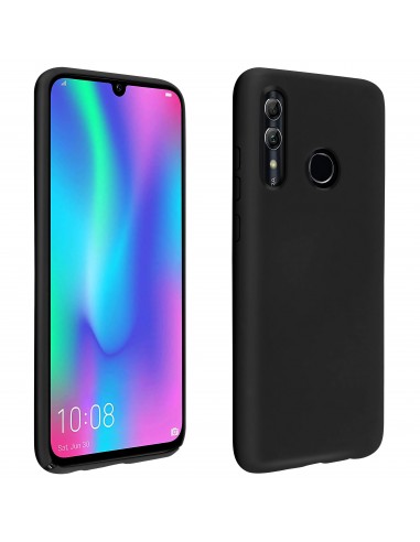 Coque silicone P Smart 2019 Semi rigide avec finition Cool Touch Noir