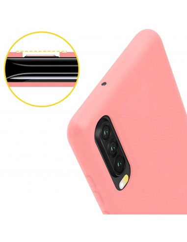 Coque silicone P30 Semi rigide avec finition Cool Touch Rose