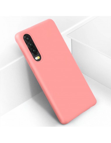 Coque silicone P30 Semi rigide avec finition Cool Touch Rose