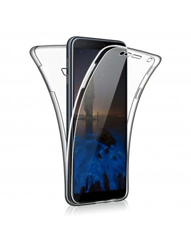 Coque intégrale en silicone Samsung Galaxy J4 Plus et J4 Prime