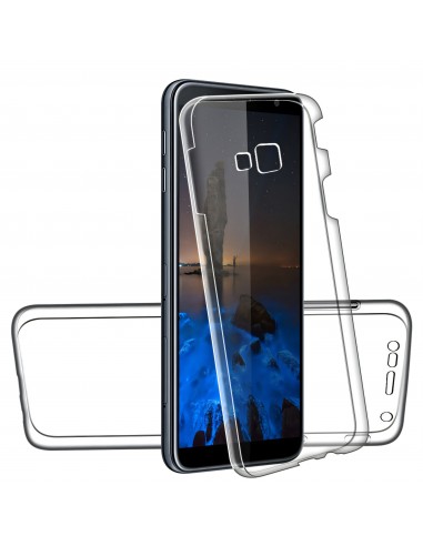 Coque intégrale en silicone Samsung Galaxy J4 Plus et J4 Prime