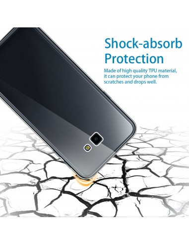 Coque intégrale en silicone Samsung Galaxy J4 Plus et J4 Prime