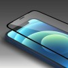 Film en verre trempé 5D iPhone 12 et 12 Pro Noir