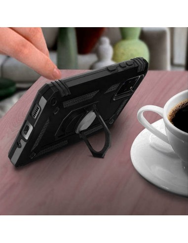 Coque antichoc Galaxy S20 Plus avec anneau magnétique XSSIVE Noir