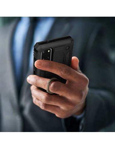 Coque antichoc Galaxy S20 Plus avec anneau magnétique XSSIVE Noir