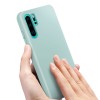 Coque silicone P30 Pro Semi rigide avec finition Cool Touch Vert