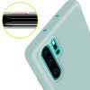 Coque silicone P30 Pro Semi rigide avec finition Cool Touch Vert