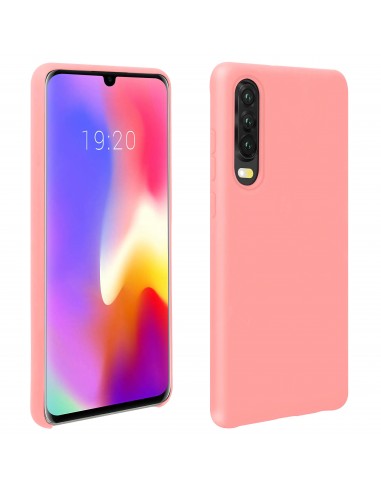 Coque silicone P30 Semi rigide avec finition Cool Touch Rose