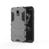 Coque antichoc Galaxy A6 2018 Hybride Gris