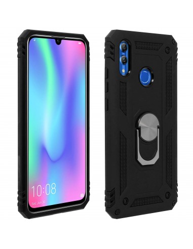Coque antichoc P Smart 2019 et Honor 10 Lite XSSIVE avec anneau metallique Noir