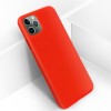 Coque silicone iPhone 11 Pro Max Semi rigide avec finition Cool Touch Rouge