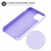 Coque silicone iPhone 11 Pro Max Semi rigide avec finition Cool Touch Violet