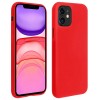 Coque silicone iPhone 11 Semi rigide avec finition Cool Touch Rouge