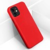 Coque silicone iPhone 11 Semi rigide avec finition Cool Touch Rouge