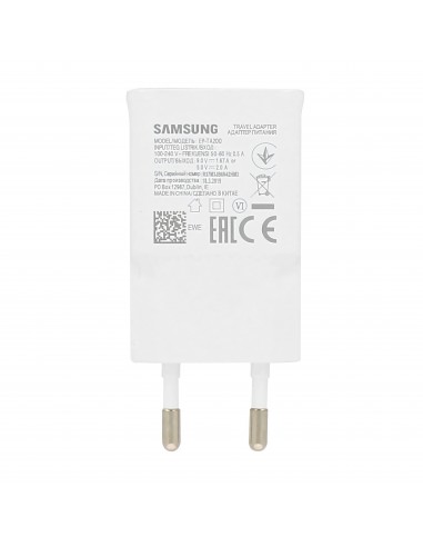 Adaptateur Samsung Origine Charge Rapide (Fast charge) Blanc