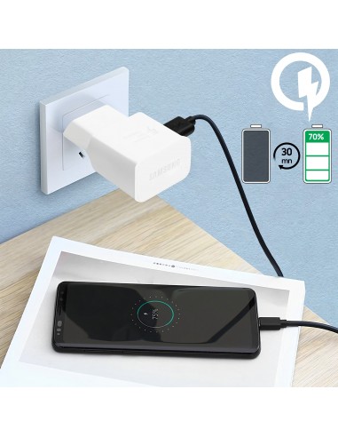 Adaptateur Samsung Origine Charge Rapide (Fast charge) Blanc
