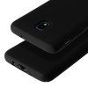 Coque silicone Galaxy J7 2017 Soft touch noir
