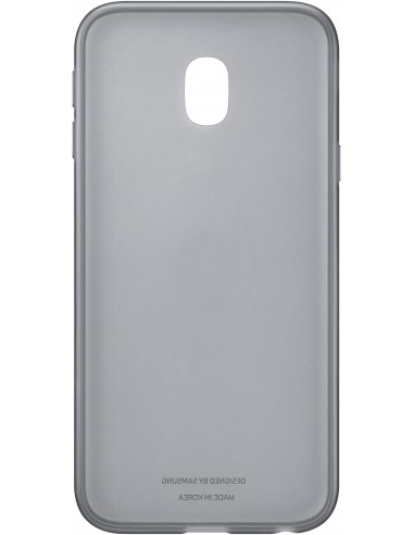Coque Galaxy J3 2017 Jelly cover bleu ef-aj330