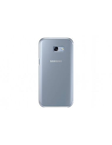 Étui Galaxy A5 2017 clear view cover bleu EF-ZA510