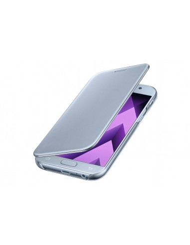 Étui Galaxy A5 2017 clear view cover bleu EF-ZA510