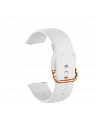 Bracelet silicone Galaxy Watch Active 2 - Blanc