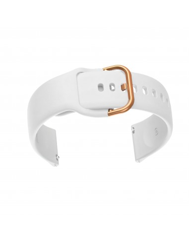 Bracelet silicone Galaxy Watch Active 2 - Blanc