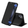 Etui de protection renforcé iPhone 12 Mini avec coque silicone intégrée et rangement carte - Noir