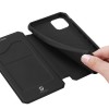 Etui de protection renforcé iPhone 12 Pro Max avec coque silicone intégrée et rangement carte - Noir