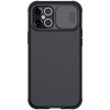 Coque antichoc iPhone 12 Pro Max avec protection camera coulissant NILLKIN - Noir