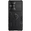 Coque antichoc Galaxy S21 Ultra avec protection camera coulissant NILLKIN - Noir