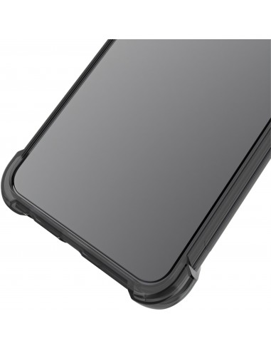 Coque antichoc transparente Galaxy S21 IMAK - Noir