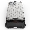 Coque antichoc iPhone 12 et 12 Pro Honeycomb - Transparent