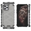 Coque antichoc iPhone 12 et 12 Pro Honeycomb - Transparent