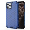 Coque antichoc iPhone 12 et 12 Pro Honeycomb - Bleu