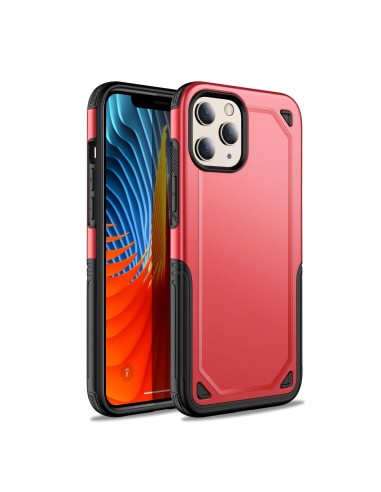 Coque antichoc iPhone 12 mini Rugged Armor - Rouge