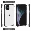 Coque antichoc iPhone 12 Pro Max Transparent Hybride - Noir