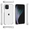 Coque antichoc iPhone 12 Pro Max Transparent Hybride - Blanc